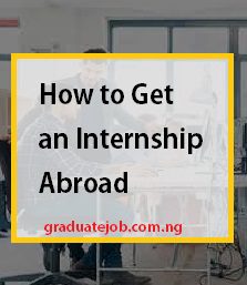 How to Get an Internship Abroad
