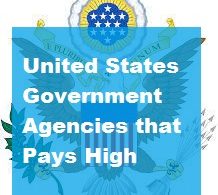 United States Government Agencies that Pays High