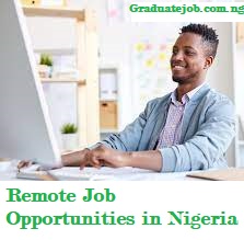 Fresh Remote Jobs in Nigeria