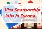 Visa Sponsorship Jobs in Europe