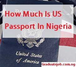 How Much Is US Passport In Nigeria