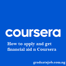 How to apply and get financial aid n Coursera