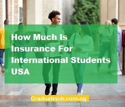 How Much Is Insurance For International Students USA