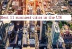 Best 11 sunniest cities in the US