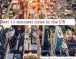 Best 11 sunniest cities in the US