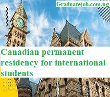 Canadian permanent residency for international students