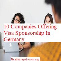 10 Companies Offering Visa Sponsorship In Germany