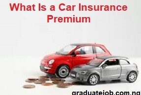 What is a car insurance premium