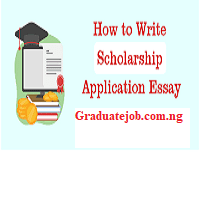 How To Write A Scholarship Application Essay