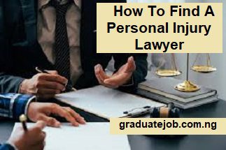 How to find a personal injury lawyer