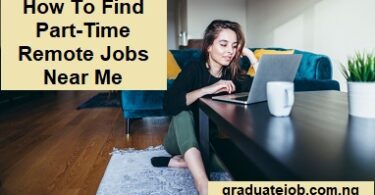 How to find part-time remote jobs near me