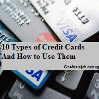 10 Types of Credit Cards And How to Use Them