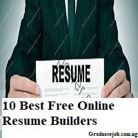 10 Best Free Online Resume Builders