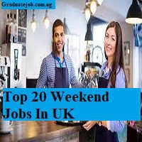 Top 20 Weekend Jobs In UK