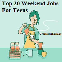 Top 20 Weekend Jobs For Teens