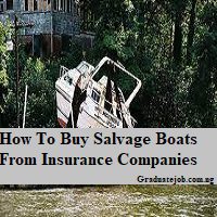 How To Buy Salvage Boats From Insurance Companies