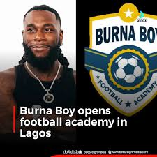 Burna Boy Football Academy Application